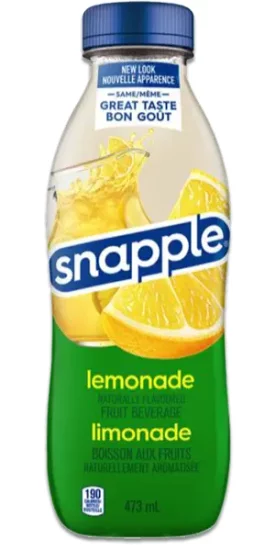SNAPPLE Lemonade - Click Image to Close