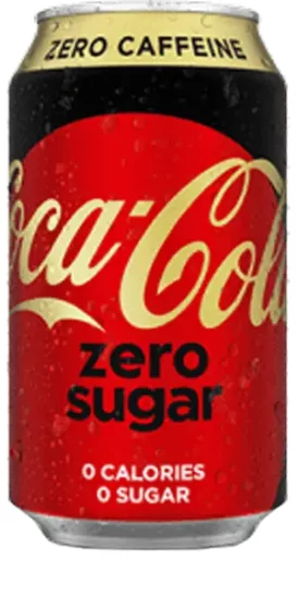COKE Zero Sugar Zero Caffeine - Click Image to Close