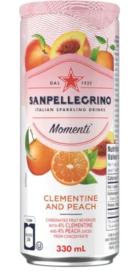 SAN PELLEGRINO Momenti Clementine & Peach - Click Image to Close