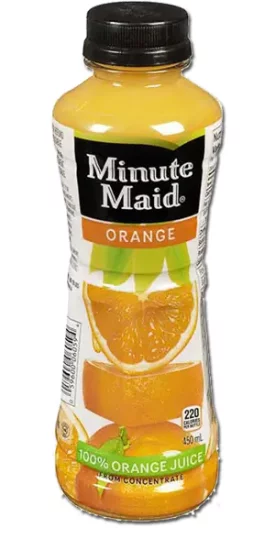 MINUTE MAID Orange Juice - Click Image to Close