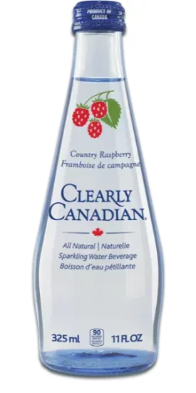 CLEARLY CANADIAN Country Raspberry