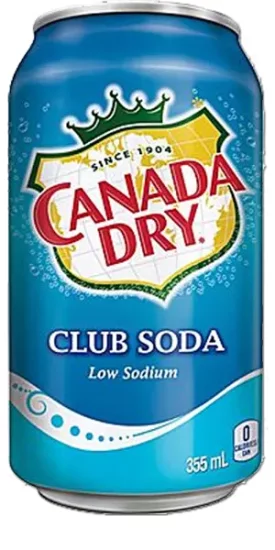 CANADA DRY Club Soda - Click Image to Close