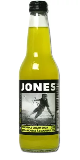 JONES SODA Pineapple Cream Soda - Click Image to Close