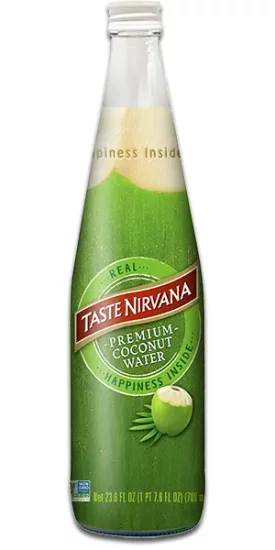 TASTE NIRVANA Real Coconut Water - Pure - Click Image to Close