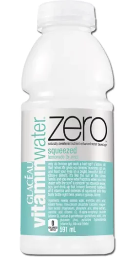VITAMINWATER ZERO Squeezed - Lemonade - Click Image to Close