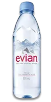 EVIAN Natural Spring Water - Click Image to Close