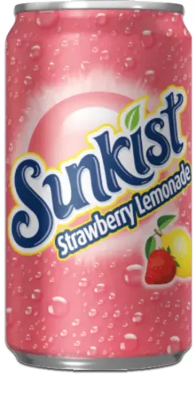 SUNKIST Strawberry Soda - Imported