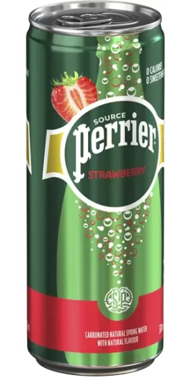 PERRIER Strawberry Sparkling Natural Spring Water