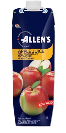 ALLEN'S Apple Juice - Click Image to Close