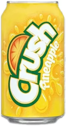 CRUSH Pineapple Soda - Imported
