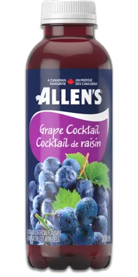 ALLEN'S Grape Cocktail - Click Image to Close