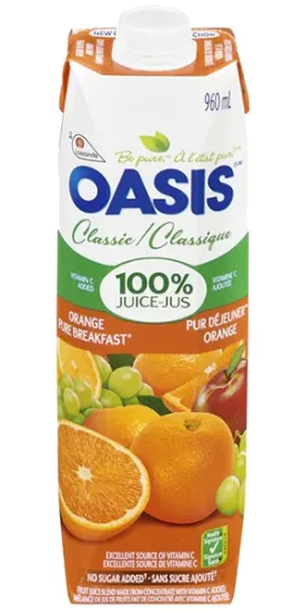 OASIS Classic - Orange Pure Breakfast