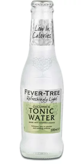 FEVER-TREE Refreshing Light Cucumber Tonic Water - Click Image to Close