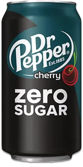 DR PEPPER & Cherry Zero Sugar - Imported