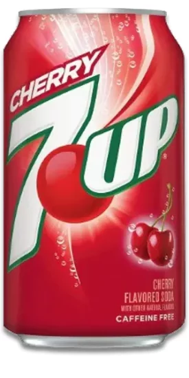 SEVEN UP Cherry - Imported - Click Image to Close