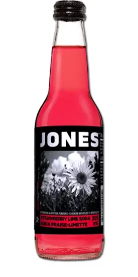 JONES SODA Strawberry Lime - Click Image to Close