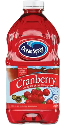 OCEAN SPRAY Cranberry - Click Image to Close