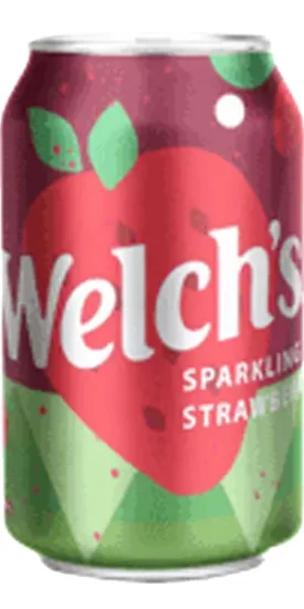 WELCH'S Sparkling Strawberry Soda - Imported