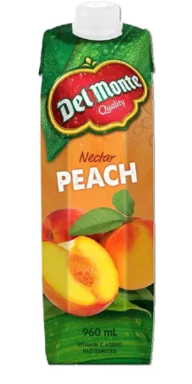 DEL MONTE Peach Nectar - Click Image to Close