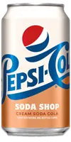 PEPSI-COLA Soda Shop Cream Soda Cola - Imported
