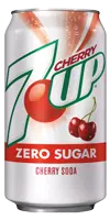 SEVEN UP Cherry Zero Sugar - Imported