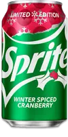 SPRITE Winter Spiced Cranberry - Imported