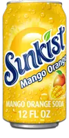 SUNKIST Mango Orange Soda - Imported