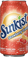 SUNKIST Strawberry Orange Soda - Imported (image for) SUNKIST Strawberry Orange Soda - Imported